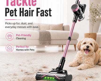 Aspirateur sans fil 55 kPa – Autonomie 45 min, réservoir 1,5 L - image 6