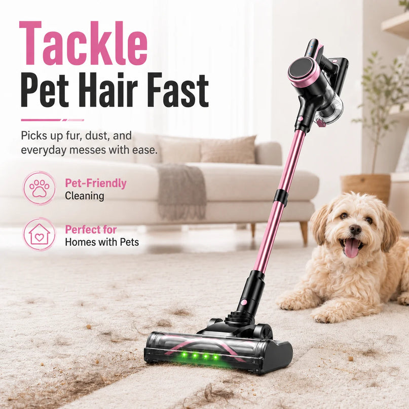 Aspirateur sans fil 55 kPa – Autonomie 45 min, réservoir 1,5 L - image 6