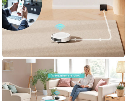 Lefant M310 Ultra – Robot aspirateur laveur 6000 Pa avec navigation ToF - image 7