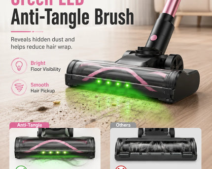 Aspirateur sans fil 55 kPa – Autonomie 45 min, réservoir 1,5 L - image 8