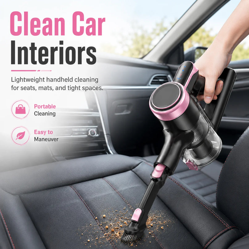 Aspirateur sans fil 55 kPa – Autonomie 45 min, réservoir 1,5 L - image 7
